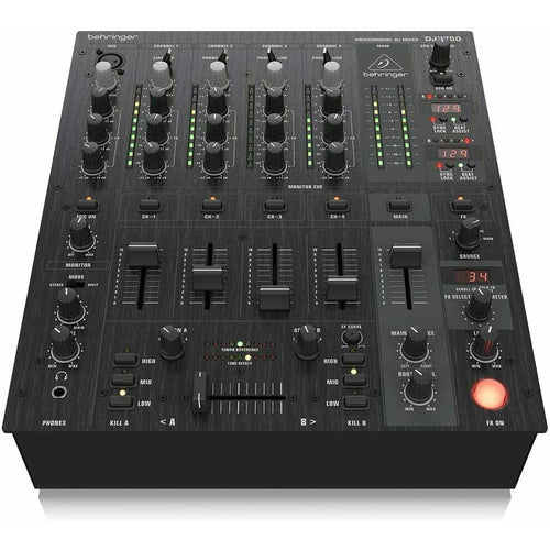 DJX750 Behringer 5-Channel Pro DJ Mixer NEW - TuracellUSA