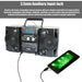 NPB428 NAXA Portable MP3/CD/USB Player with Stereo Radio & Cassette Record NEW - TuracellUSA