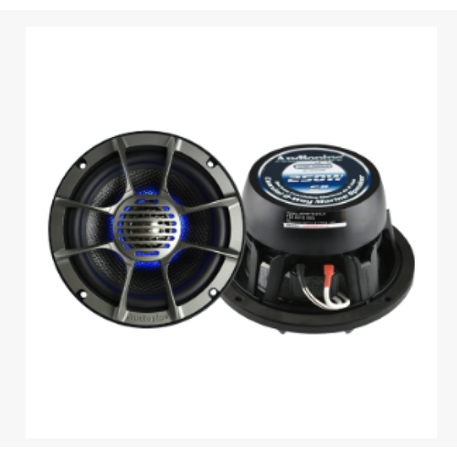 Audiopipe APMPT830LD 8" Marine Coaxial Speakers 2-Way 500W Pair With Led Lights - TuracellUSA