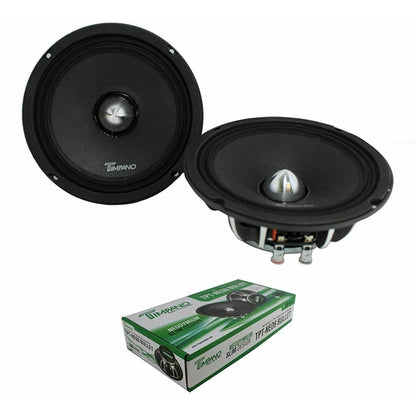 4 x Timpano TPT-NEO6 BULLET 6.5” Pro Audio Mid Range Loudspeaker (2 Pair) NEW! - TuracellUSA