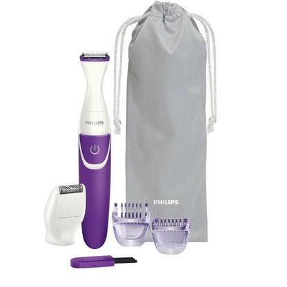 Norelco BRT383 Bikini Genie Bikini Women Trimmer - Detailer - Wet & Dry Travel - TuracellUSA