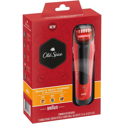 Braun Old Spice Beard & Head Trimmer-Trimmer-Detailer For Men Brand New - TuracellUSA