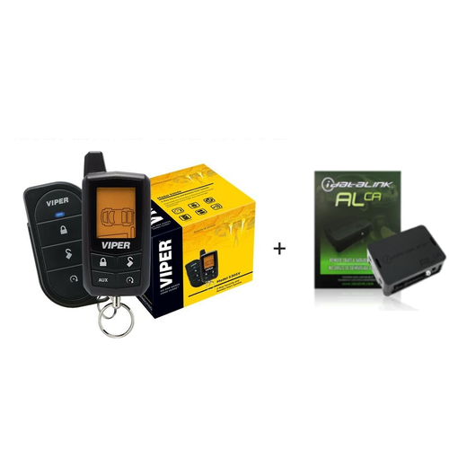 Viper 5305V Alarm & Remote Starter + iDATALINK ADSALCA Package 1/4 Mile LCD - TuracellUSA