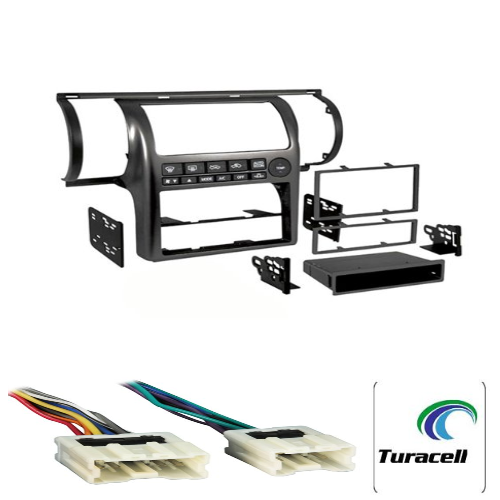 Metra 99-7604B 1 or 2-Din Dash Kit w/ Harness for Infiniti G35 '03-04 w/out Navi - TuracellUSA