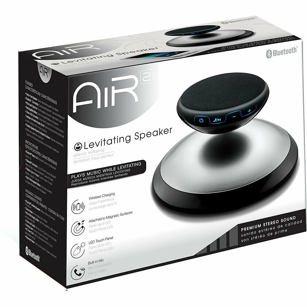 AIR2 CSBT320BK AIR 2 LEVITATING Wireless 4.0 BlueTooth Speaker Black Brand New - TuracellUSA