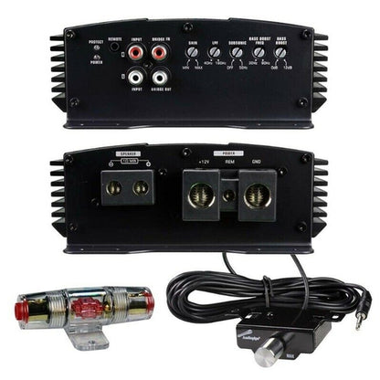 Audiopipe APMN2000 Mini Design Class D Mono 2000 Watt 1-Ohm Stable Amplifier - TuracellUSA