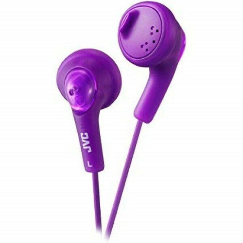 JVC-HAF160 Gumy Earbuds/Earphones Multi Colors w/Bass Boost Technology BRAND NEW - TuracellUSA
