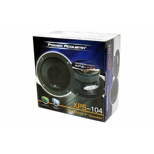 2X Power Acoustik XPS-104 4" 300W Mid Range Car Audio Speakers BRAND NEW - TuracellUSA