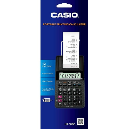 HR10RC CASIO Printing Calculator BRAND NEW - TuracellUSA