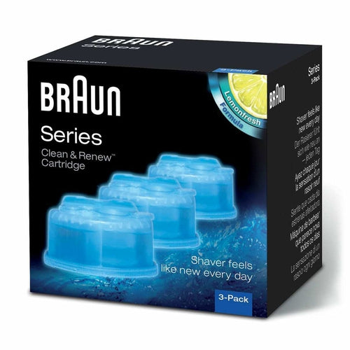 CCR3 BRAUN Braun Clean & Charge refills 3 Pack BRAND NEW - TuracellUSA