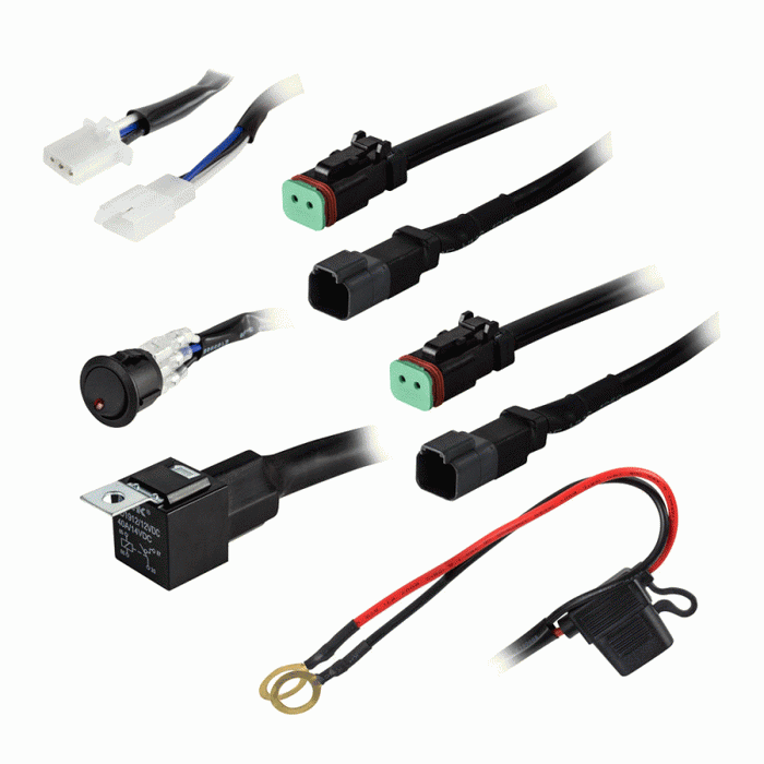 Heise HE-DLWH1 2 LAMP WIRING HARNESS and SWITCH KIT