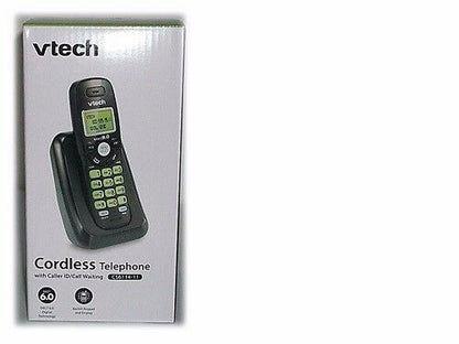 VTECH CS6114-11 DECT6.0 Cordless Phone with Caller ID/Call Waiting - Black - TuracellUSA