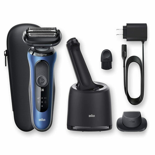 6072cc BRAUN Wet & Dry Foil Shaver 4in1 SmartCare Center and Travel Case NEW - TuracellUSA