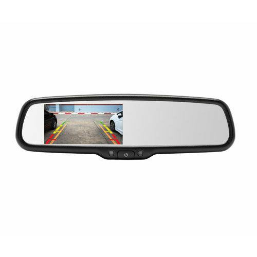 Crimestopper MIR-DVR Universal 4.3" LCD Rear View Mirror Monitor System - TuracellUSA