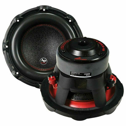 Audiopipe TXXBDC210 10" Car Subwoofer 1200 Watts Max 4 Ohm DVC - NEW - TuracellUSA