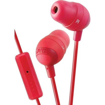 JVC HAFR37 Marshmallow Inner-Ear Earbuds with Remote & Mic 1.2M BRAND NEW - TuracellUSA