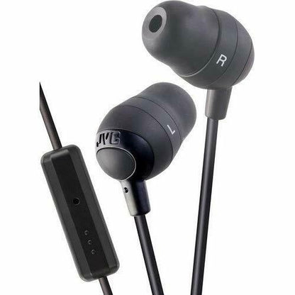 JVC HAFR37 Marshmallow Inner-Ear Earbuds with Remote & Mic 1.2M BRAND NEW - TuracellUSA