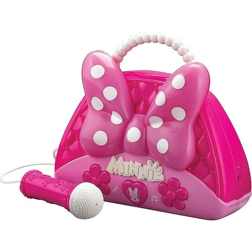 KID-MM115 KID DESIGNS Minnie Mouse Voice Change Boombox/ Microphone BRAND NEW - TuracellUSA