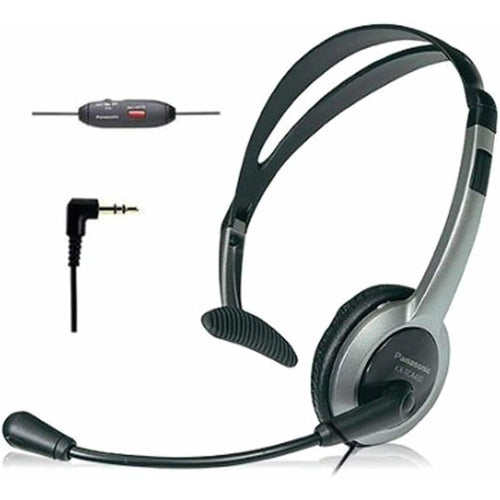 KXTCA430 Panasonic Comfort-Fit, Foldable Headset with Flexible Microphone NEW - TuracellUSA