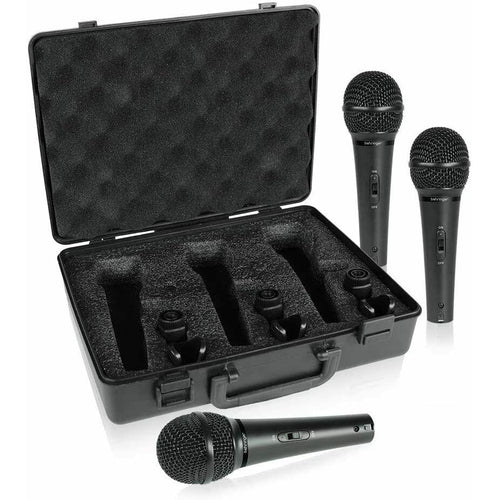 XM1800S Behringer Ultravoice XM1800S Microphone (3-Pack) NEW - TuracellUSA