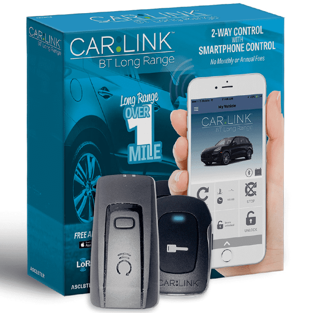 CarLink ASCLBTLR - CONNECT BLUETOOTH LONG RANGE Smartphone Control - TuracellUSA