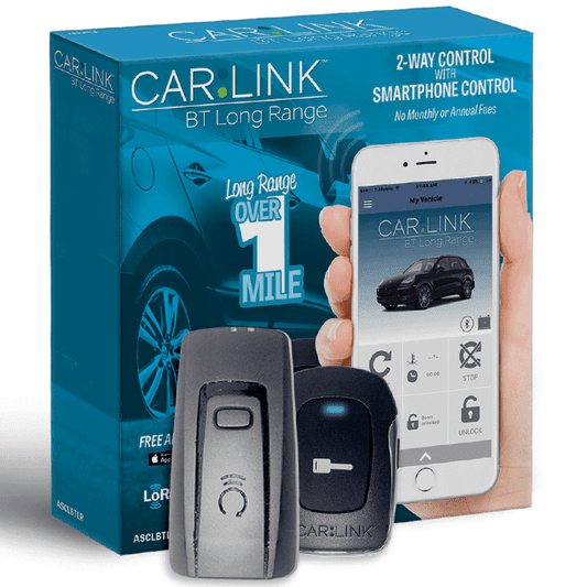 CarLink ASCLBTLR - CONNECT BLUETOOTH LONG RANGE Smartphone Control - TuracellUSA