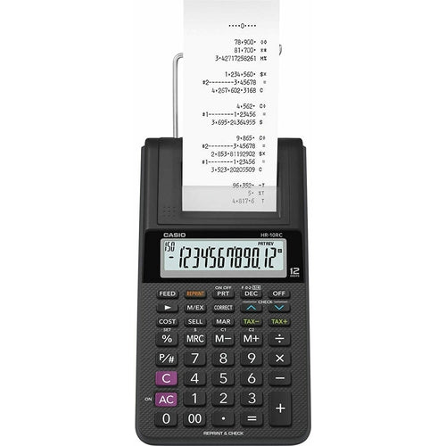 HR10RC CASIO Printing Calculator BRAND NEW - TuracellUSA