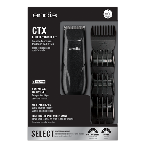 74060 Andis CTX Clipper/Trimmer 10-Piece Kit BRAND NEW - TuracellUSA