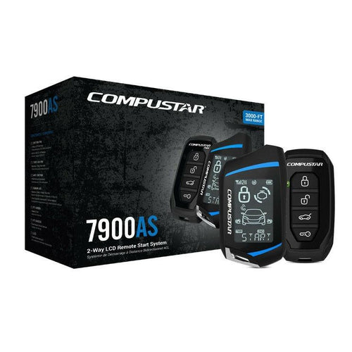 Compustar CS7900AS All-In-One 2-Way Remote Start + Alarm with BLADE-AL Module - TuracellUSA