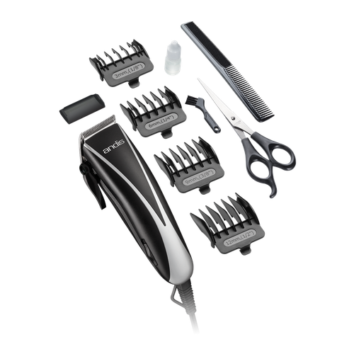 18625 ANDIS Ultra Clip Adjustable Blade 10-Piece Home Haircut Kit NEW - TuracellUSA