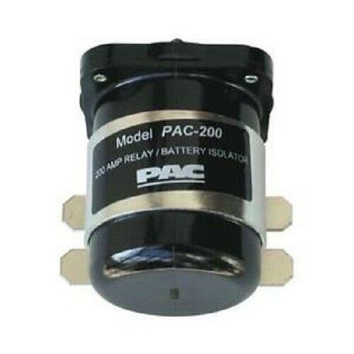 PAC-200 High Current Relay Dual Battery Isolator 200 AMP for adding batteries - TuracellUSA