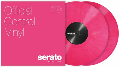 SCV-PS-PNK-OV Serato 12" Control Vinyl (Pair/Pink) BRAND NEW - TuracellUSA