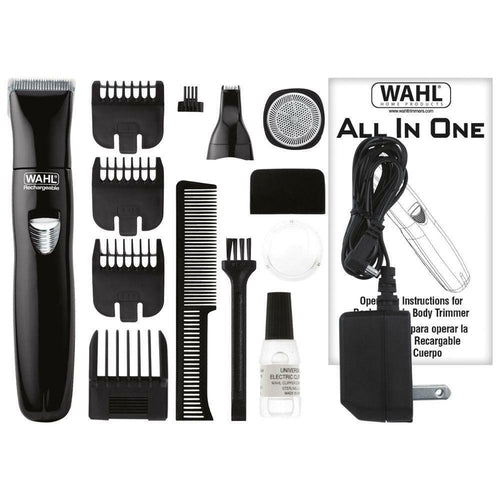 Wahl 98651301 14-Piece All-In-One Rechargeable Trimmer-Shaver-Detailer 9865-1301 - TuracellUSA