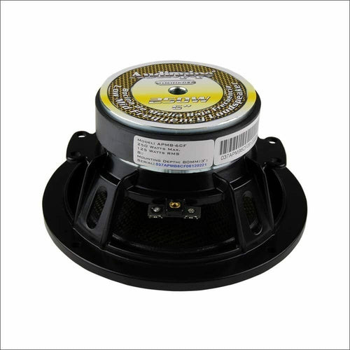 APMB-6CF Audiopipe 6" 250 Watt Low Mid Frequency Loudspeaker NEW - TuracellUSA
