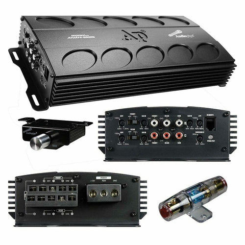 AUDIOPIPE APMN-55105 Mini 5 Channel Car Motorcycle Amplifier 1600W 5CH Micro Amp - TuracellUSA