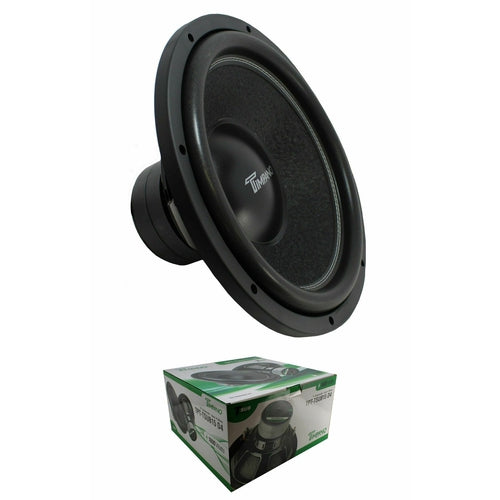 15" Subwoofer 1800W 4 Ohm DVC Pro Car Audio Bass Timpano TPT-TSUB15 D4 - TuracellUSA