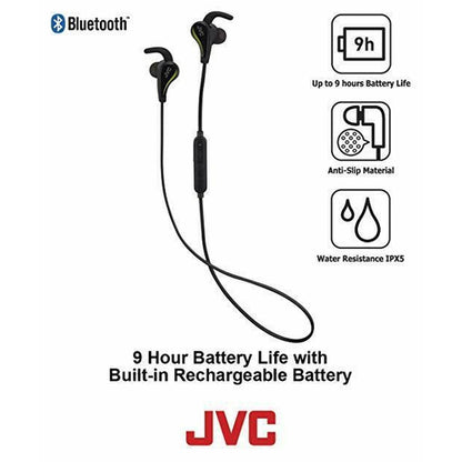 JVC HAET50BT Wireless Bluetooth In-Ear Headphones Assorted Colors NEW! - TuracellUSA