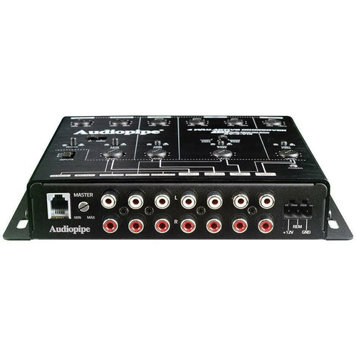 Audiopipe XV4V15, 4-Way Active Crossover. 15 V Audio Signal Line Driver - TuracellUSA