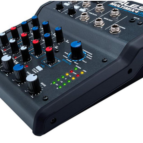 Alesis MULTIMIX 4 USB FX4-Channel Mixer with Effects & USB Audio Interface - NEW - TuracellUSA