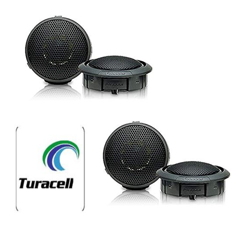 4 PIONEER TS-T110 7/8" CAR AUDIO HARD DOME TWEETERS Speakers120W Max NEW! - TuracellUSA