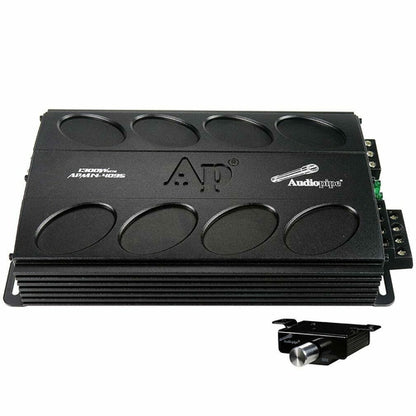 AUDIOPIPE APMN-4095 Mini 4 Channel Car Motorcycle Amplifier 1300W 4CH Micro Amp - TuracellUSA