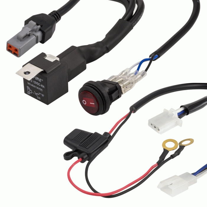 Heise HE-SLWH2 1 LAMP ATP WIRING HARNESS and SWITCH KIT