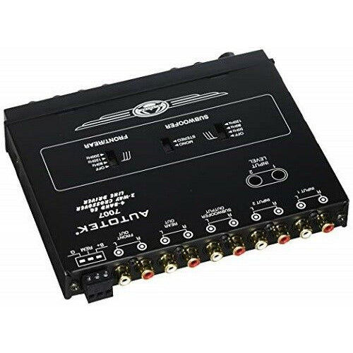 AUTOTEK 7007 Autotek Half-DIN 4-Band 2-Way Equalizer/Crossover BRAND NEW - TuracellUSA