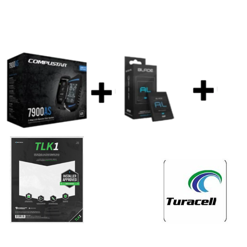 Compustar CS7900AS All In One 2 Way Remote Start Alarm with