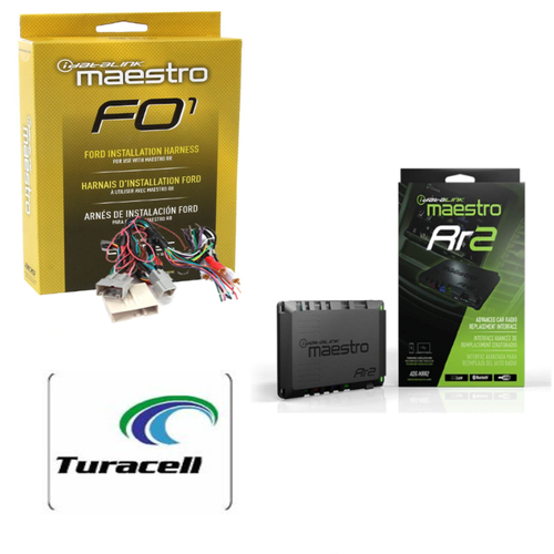 iDATALINK MAESTRO ADS-MRR2 + HRN-RR-FO1 T-Harness For Ford Lincoln Mazda - TuracellUSA