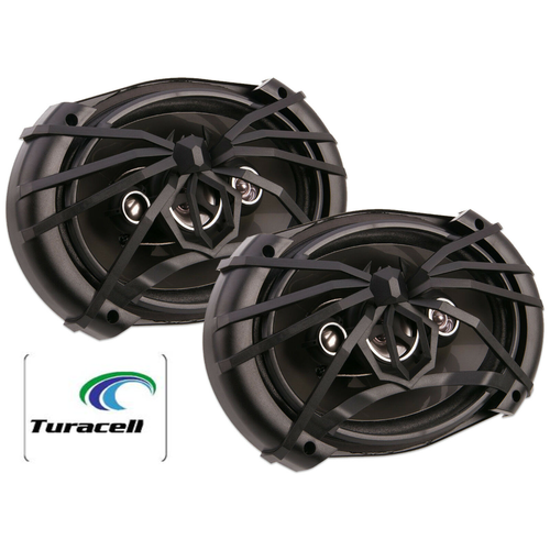 Pair SOUNDSTREAM AF.694 6"X9" 500W 4-WAY DOME Tweeter COAXIAL SPIDER SPEAKERS - TuracellUSA