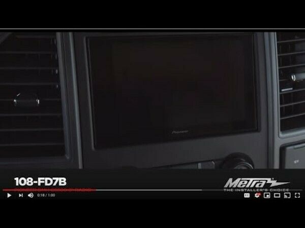Metra 108-FD7B For Ford F-250/350/450/550 XL17-Up Pioneer 8-In Radios - TuracellUSA