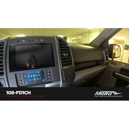 Metra 108-FD1CH For FORD F-150 2015-2018 - Pioneer 8-Inch Radios GREY - TuracellUSA