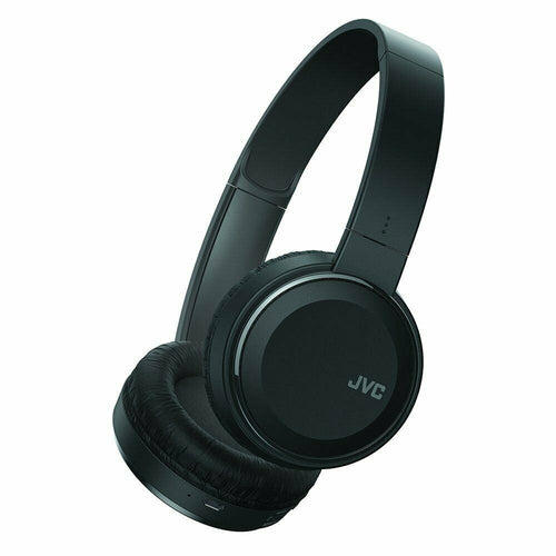 JVC Wireless Flat Foldable On Ear Bluetooth Wireless Headband with Mic - Black - TuracellUSA