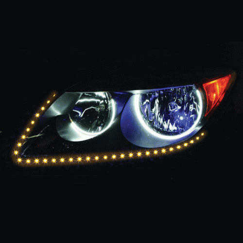 Heise HE-ASV 24 Inch Amber Sideview Led Pair